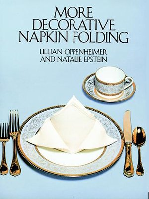 cover image of More Decorative Napkin Folding